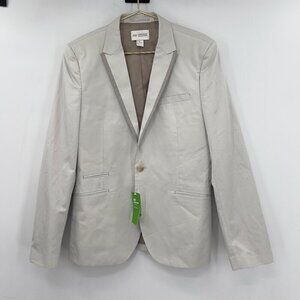 H & M Conscious Collection Mens Long Sleeve Lined Jacket Size 42R NWT